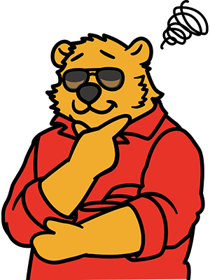 みぬっクマんのイラスト