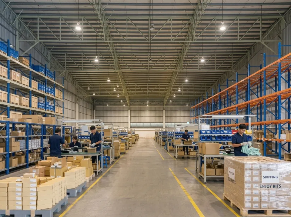 検品から梱包・出荷までワンストップ